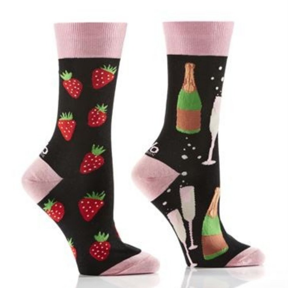 YO Sox Ladies Bubbly & Berries Socks